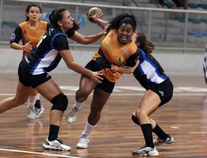 handebol feminino Santos (Foto: Francisco Arrais / Prefeitura de Santos)