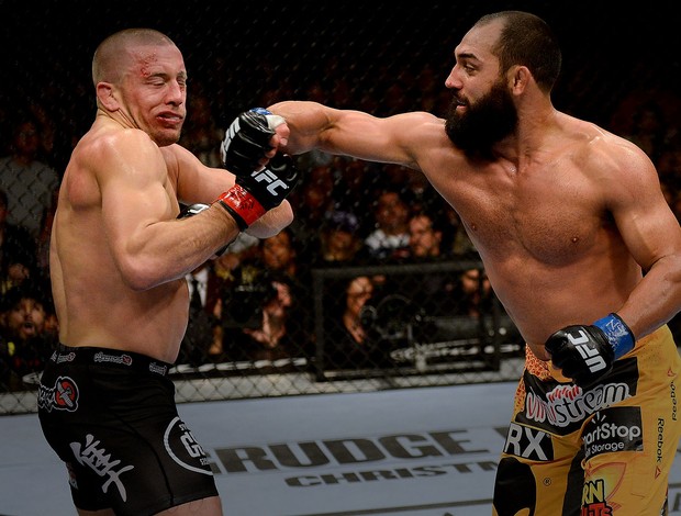 UFC Georges St-Pierre e Johny Hendrick (Foto: Agência Getty Images)