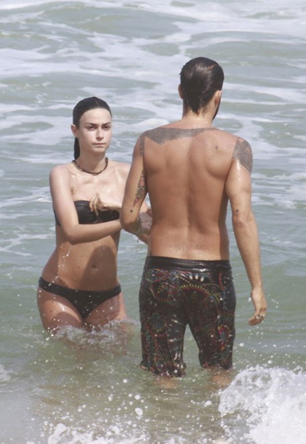 Paulo Vilhena e Thaila Ayala (Foto: Dilson Silva/ AgNews)