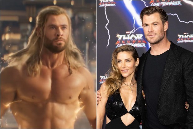 Chris Hemsworth diz que mulher não gostou de seu corpo musculoso em 'Thor 4' (Foto: Instagram)