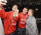 Bachelet atrasa viagem aos EUA para receber a seleção chilena (Reuters/Alex Ibanez/Presidential Palace)