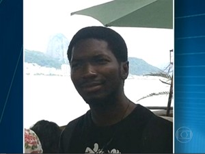 Delmar Lopes Sigà, de 21 anos, da Guiné-Bissau (Foto: Reprodução / TV Globo)