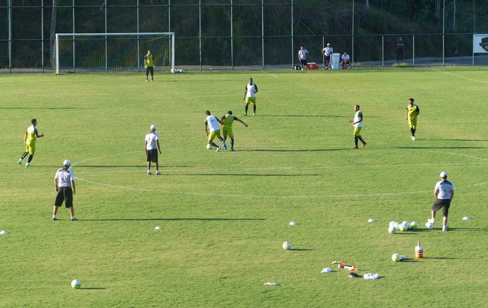 Treino do Vasco em Pinheiral (Foto: Andre Casado) Treino do Vasco em Pinheiral (Foto: Andre Casado)