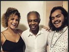 Nasce neta de Preta Gil; Gilberto Gil festeja em rede social: 'Bem-vinda'