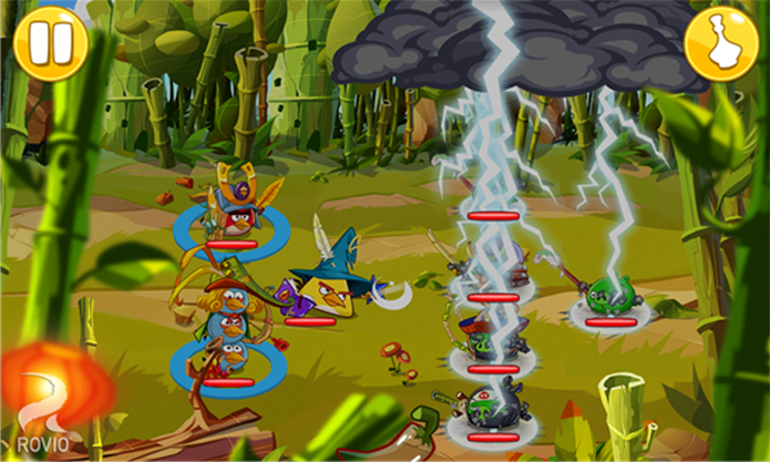 Angry Birds é um divertido jogo de RPG baseado em rodadas (Foto: Divulgação/Windows Phone Store)