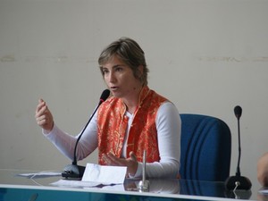 Ana Euler, diretora-presidente do Instituto Estadual de Florestas do Amap (Foto: Marcelle Nunes/IEF)