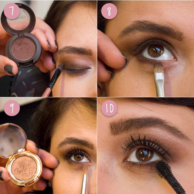 Aprenda como fazer maquiagem com olho esfumado