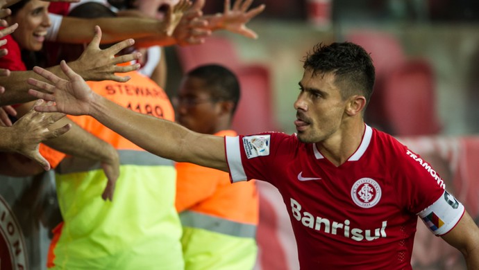 Internacional X Emelec Alex Inter Beira-Rio Inter Libertadores (Foto: Alexandre Lops/Internacional)