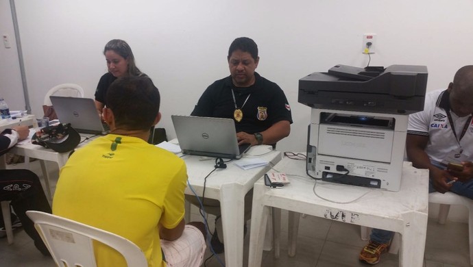 Corintiano presta depoimento após invasão em Vasco e Flamengo (Foto:  Divulgação/PC-AM)