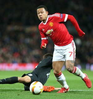 Memphis Depay Manchester United Midtjylland (Foto: Reuters)