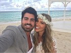 Ex-BBBs Adriana e Rodrigão se casam na República Dominicana