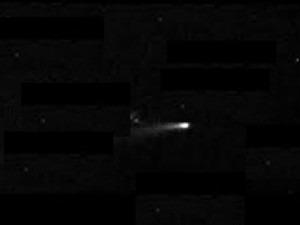 Brilho do meteoro chamou atenção de quem observou (Foto: Ricardo Júnior Amaral/Arquivo pessoal)