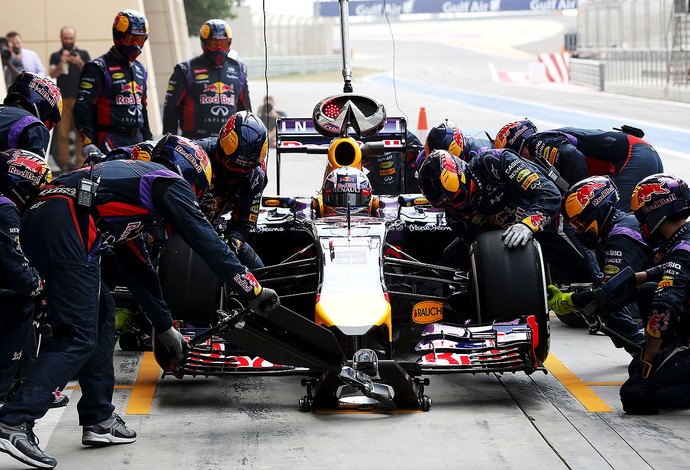 Daniel Ricciardo teste RBR F1 no Bahrein (Foto: Getty Images)