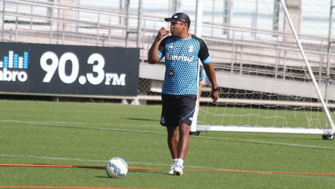 Roger Machado Grêmio (Foto: Eduardo Moura/GloboEsporte.com)