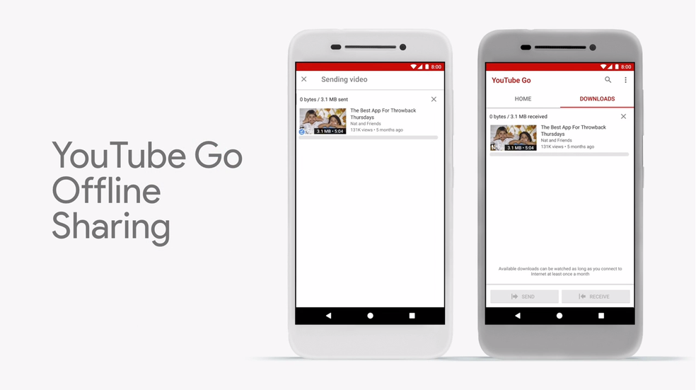 YouTube Go ajudará usuário a economizar dados com opção de vídeos offline (Foto: Reprodução/Google)