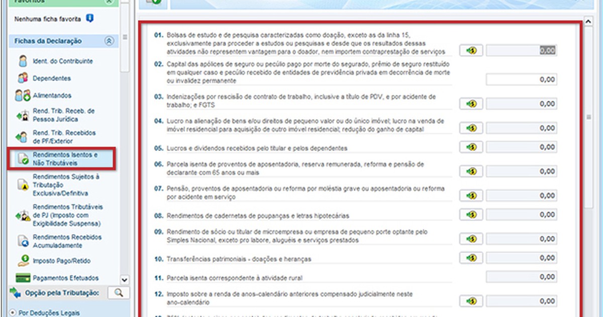 G Rendimentos Isentos E N O Tribut Veis Not Cias Em Imposto De Renda