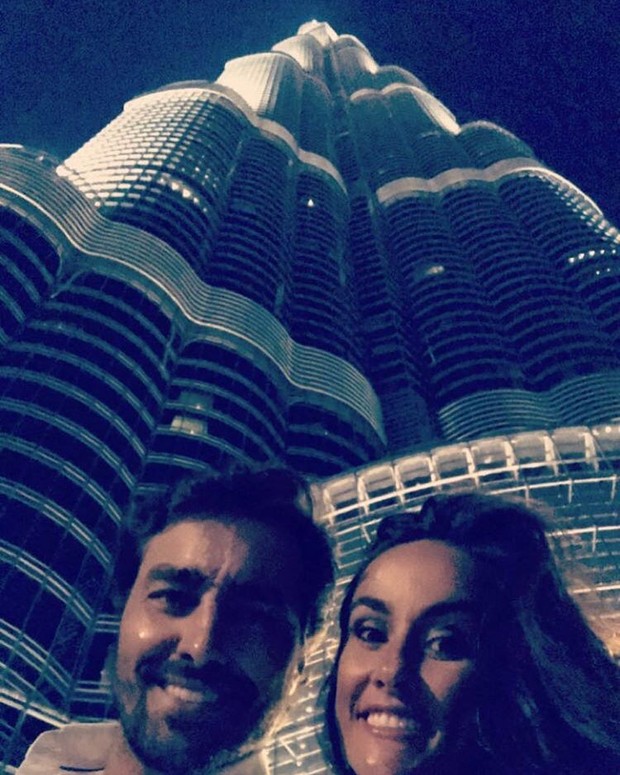Ricardo Pereira e Francisca m Dubai (Foto: Reprodução / Instagram)