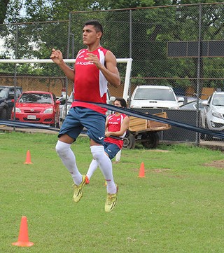 Cristian Colmán Nacional do Paraguai São Paulo (Foto: Divulgação Nacional)