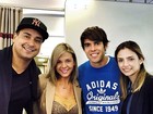 Xanddy e Carla Perez tietam Kaká e Carol Celico: 'Referência de família'