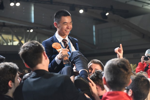 Raymond Wang foi o grande vencedor de uma competição internacional (Foto: Kathy Wolfe/Intel)