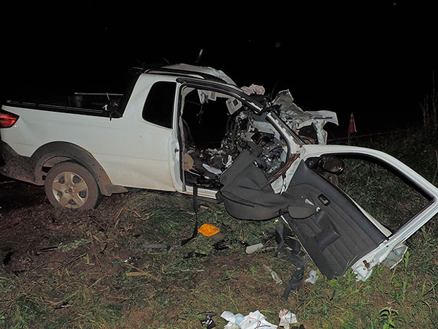 Acidente ocorreu na BR-242, na região oeste da Bahia. (Foto: Sigi Vilares/Blog do Sigi Vilares)