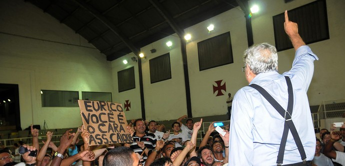 Eleições Vasco - Eurico Miranda (Foto: André Durão) Eleições Vasco - Eurico Miranda (Foto: André Durão)