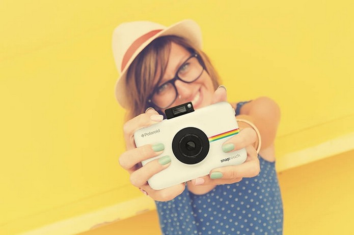Snap Touch, nova câmera instantânea com Bluetooth da Polaroid (Foto: Divulgação/Polaroid)