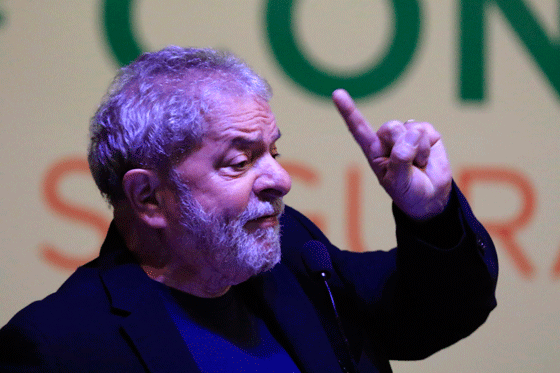 Luiz Inácio Lula da Silva em evento nesta semana (Foto:  (Cláudio Reis/Ag.O Globo))