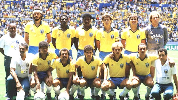 Josimar na Seleção Brasileira de 1986 (Foto: Arquivo pessoal)