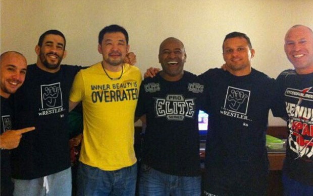 Wanderlei Silva, Kazushi Sakuraba, Rafael Cordeiro e André Dida UFC (Foto: Reprodução / Instagram)