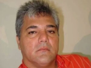 Ex-prefeito Geraldo Nicolau Filho foi morto em pátio de motel de Mara Rosa, Goiás (Foto: Reprodução/TV Anhanguera)