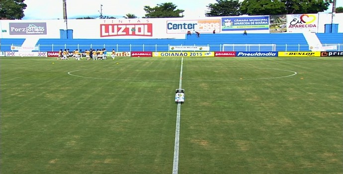 Estádio Aníbal Batista de Toledo - Aparecidense (Foto: Reprodução / TV Anhanguera)