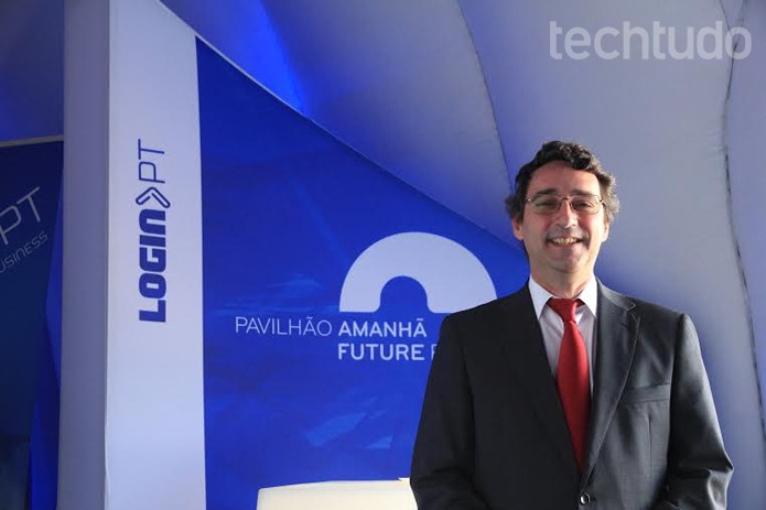 Vice-presidente do grupo LoginPT, que reúne empresas europeias (Foto: Zíngara Lofrano/TechTudo) Vice-presidente do grupo LoginPT, que reúne empresas europeias (Foto: Zíngara Lofrano/TechTudo)