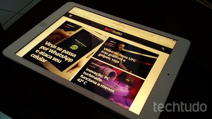 Recurso Modo Noturno do iOS 9.3 deixa tela amarelada (Foto: Felipe Alencar/TechTudo) Recurso Modo Noturno do iOS 9.3 deixa tela amarelada (Foto: Felipe Alencar/TechTudo)