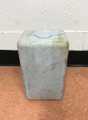 A urna de cremação (Foto: NSW Police Force/facebook)