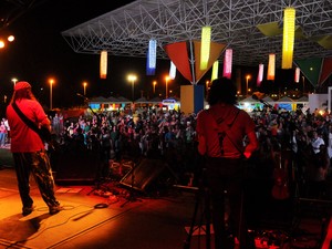 Show de Moraes Moreira em Palmas (Foto: Júnior Suzuki/Prefeitura de Palmas)