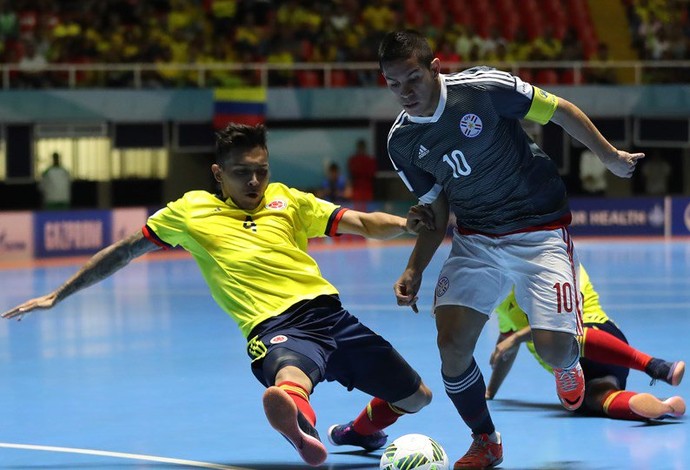 Colômbia Paraguai oitavas de final Mundial de Futsal (Foto: Getty Images/Fifa)