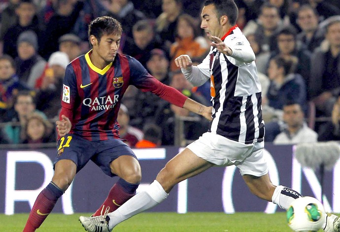 Neymar jogo Barcelona contra Cartagena (Foto: EFE)