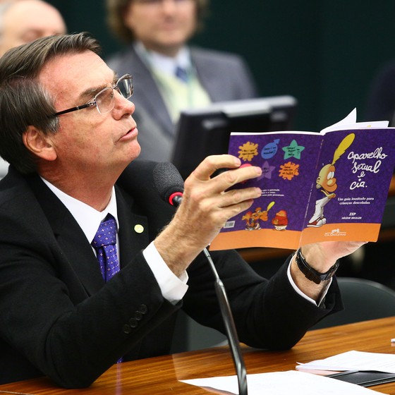 O deputado federal Jair Bolsonaro (Foto: Antonio Augusto / Câmara dos Deputados)