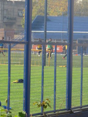 jogadores treino boca juniors (Foto: Diego Ribeiro)