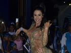 Gracyanne Barbosa aposta em look transparente em noite de samba