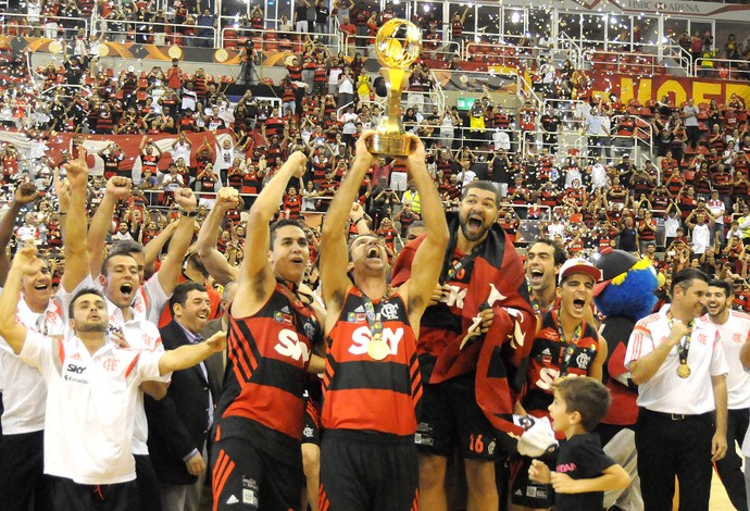 Flamengo campeão intercontinental de basquete (Foto: André Durão) Flamengo campeão intercontinental de basquete (Foto: André Durão)