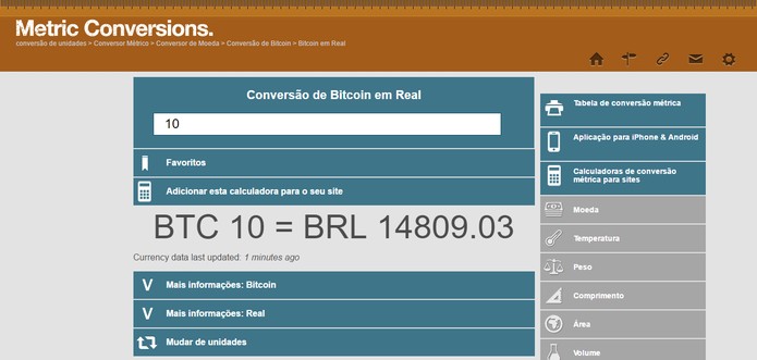 conversor de btc a dolar