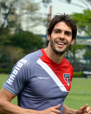 Kaká em treino do São Paulo (Foto: divulgação / saopaulofc.net)