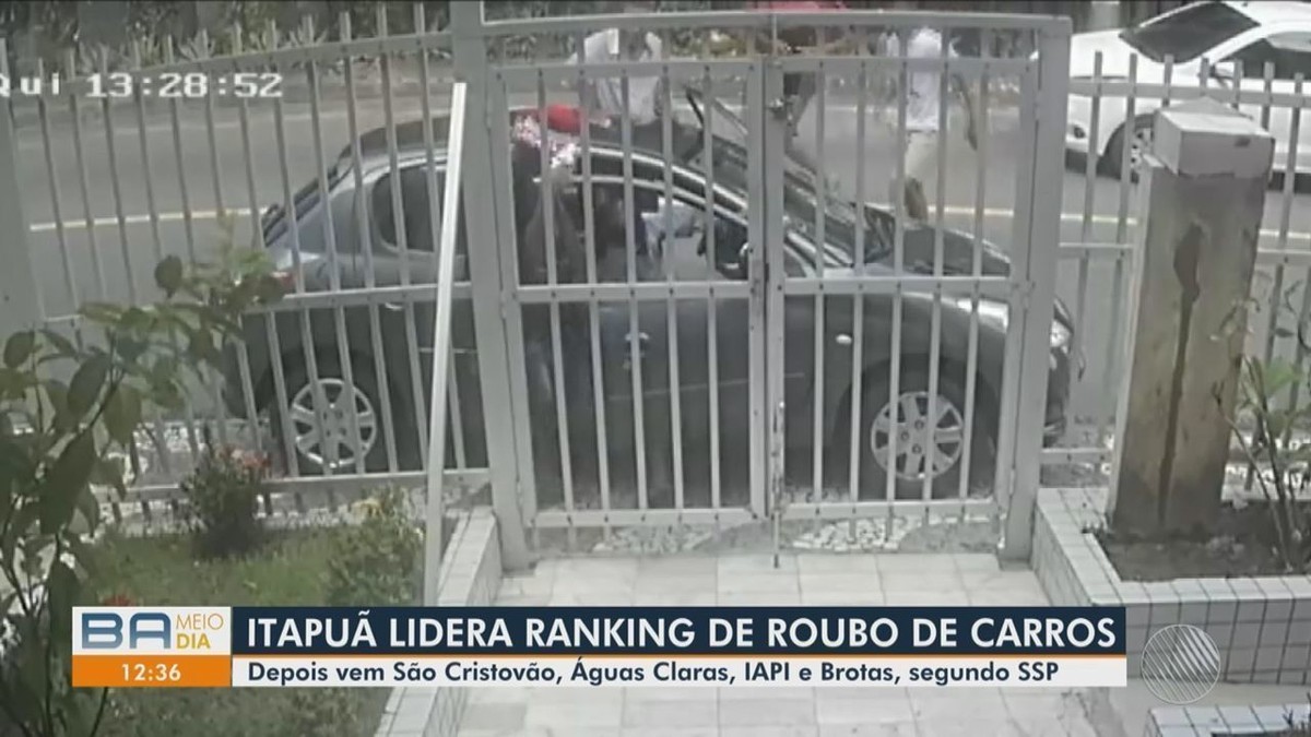 Casal Tem Carro Roubado Na Porta De Casa Em Salvador E Filha