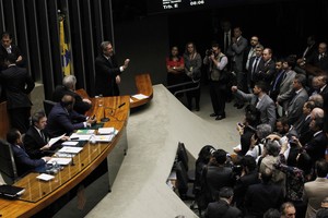 O plenário da Câmara dos Deputados (Foto: Givaldo Barbosa / Agência O Globo)