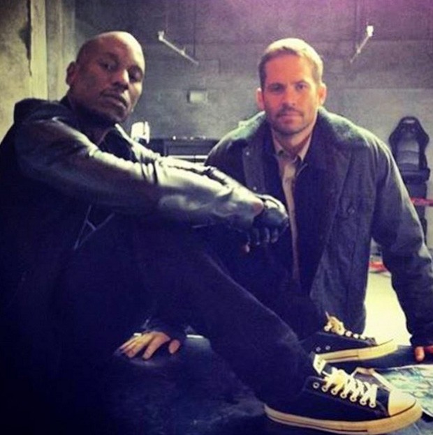 Tyrese Gibson e Paul Walker (Foto: Reprodução/Instagram)