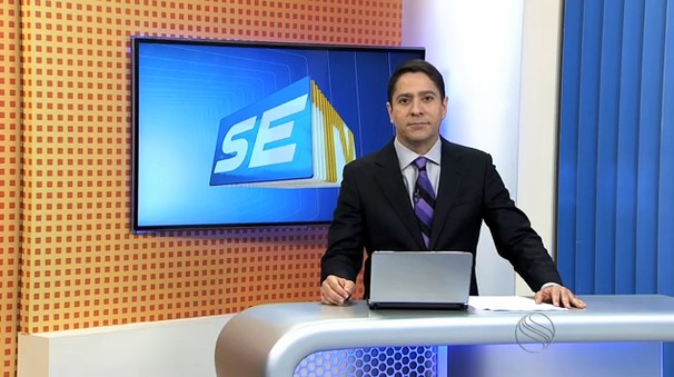Ricardo Marques, apresentador do SETV 2ª Edição. (Foto: Divulgação / TV Sergipe)