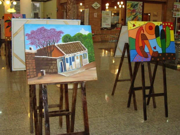 Exposição Casa Esperança (Foto: Gláucia Souza / G1)