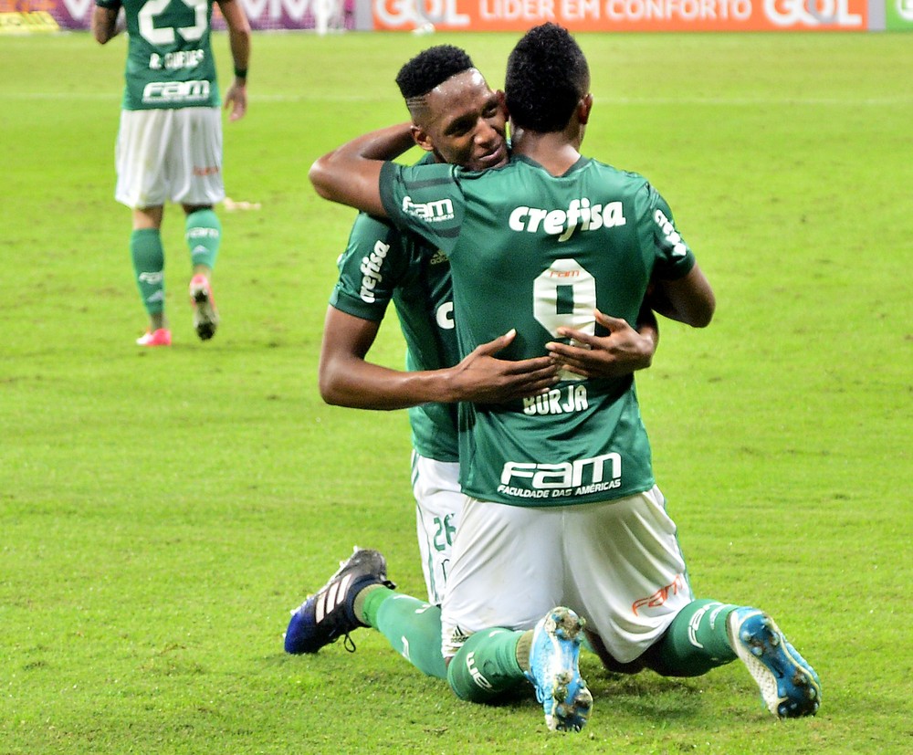 Aprovado? Borja é assunto entre palmeirenses após vitória e gol
